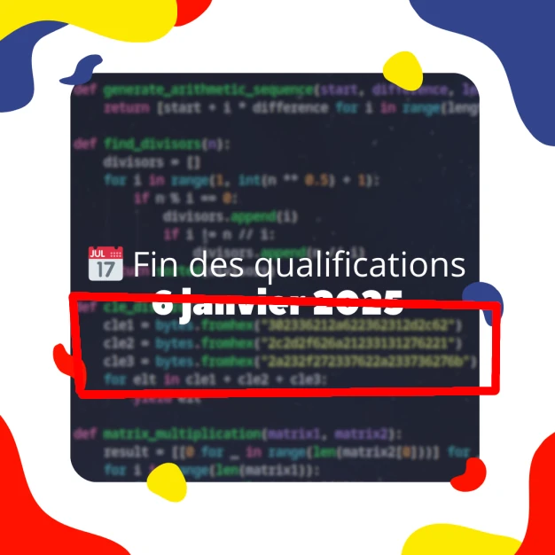 image avec l’indice en arrier plans
